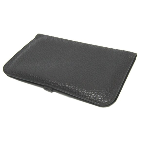 HERMES Black Leather Wallet - Picture 3 of 15
